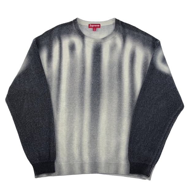 슈프림 블러드 로고 스웨터 블랙