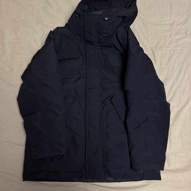 [m]나나미카 고어텍스 다운 코트 네이비