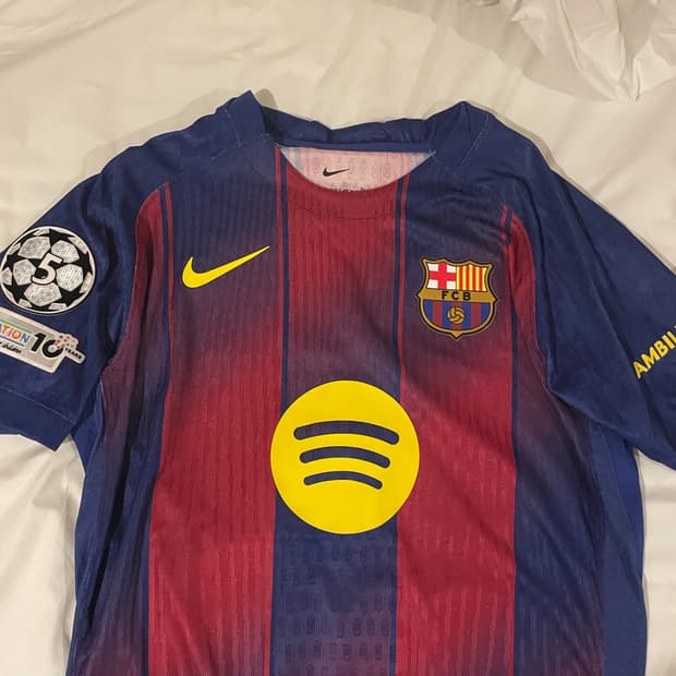 나이키 바르셀로나 라민 야말 챔스 네고 가능