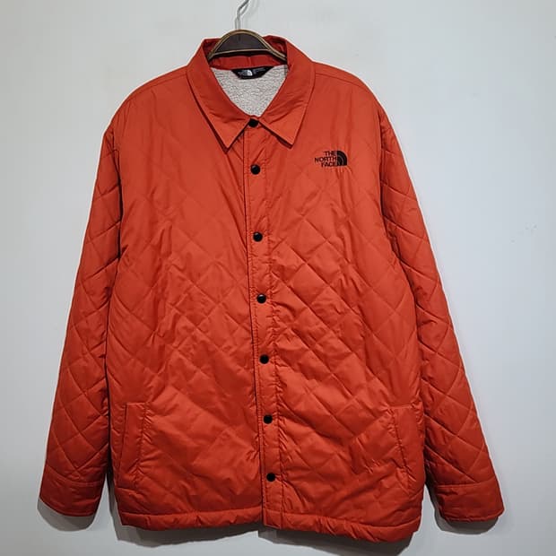 (XL) 노스페이스 경량패딩 점퍼 주황 아웃도어 자켓