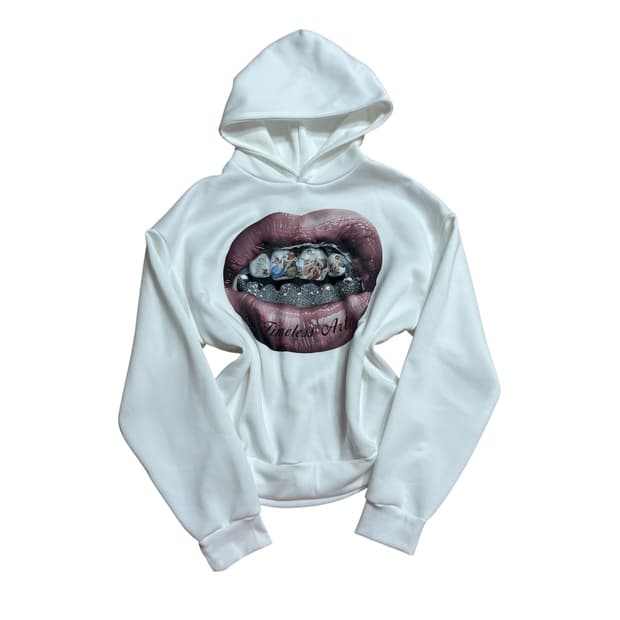 Vintage 프린팅 후드티