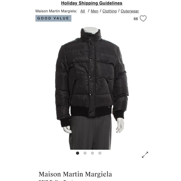 Maison Martin Margiela 2013 Puffer