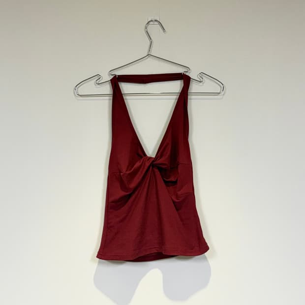 Japanese vintage 레드 나시