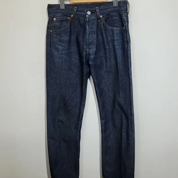 (28) 리바이스 501 청바지 생지 데님팬츠 레드탭 