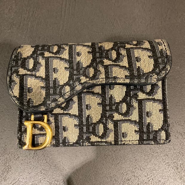 디올 오블리크 카드지갑