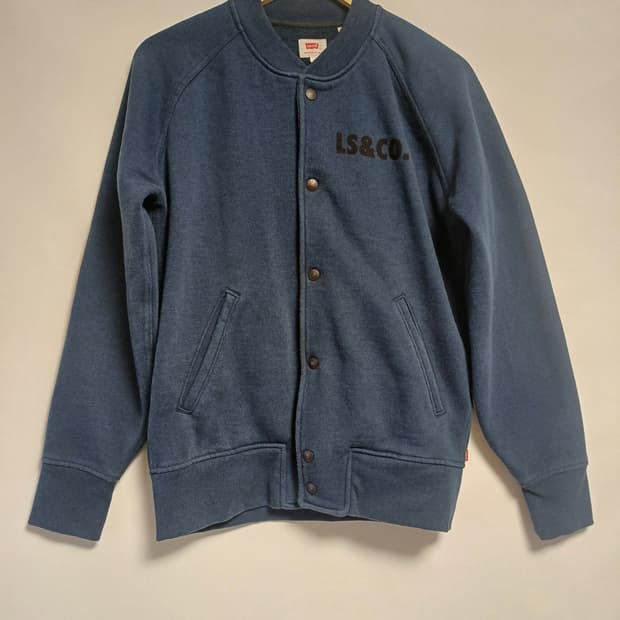 [LEVI’S LS&CO. 스웻 바시티 자켓 / S(실착 M)]