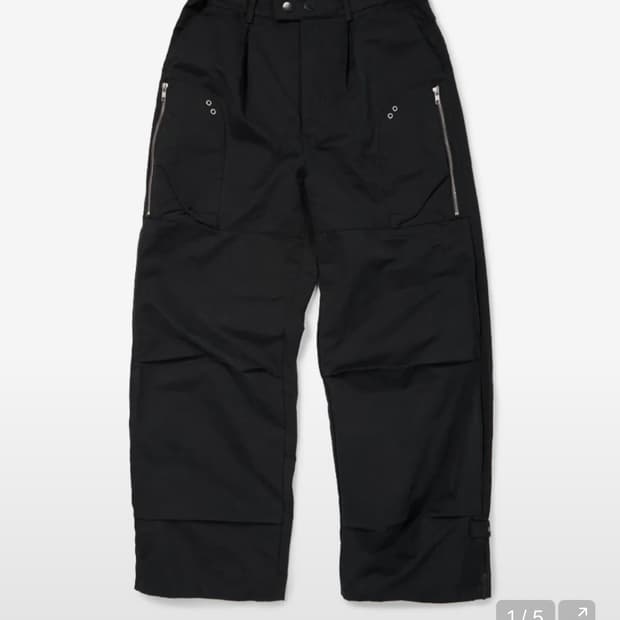 (구매)Etce side ZIPPER POCKET PANTS 