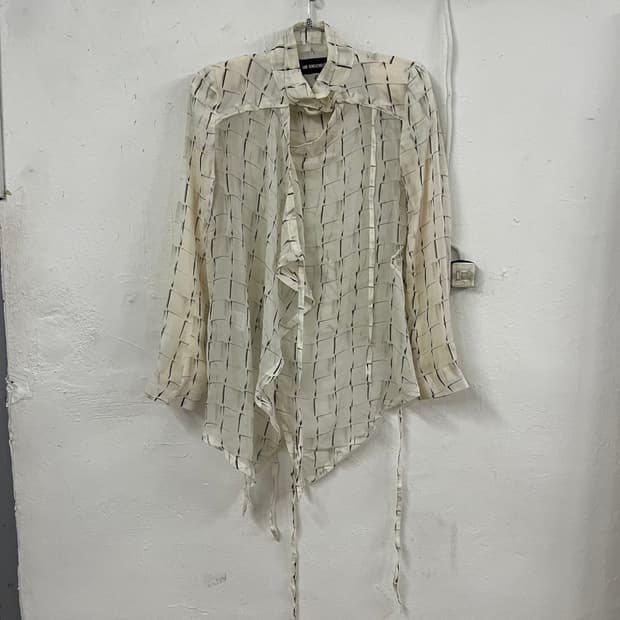 앤드뮐미스터 컬렉션 아방가르드 실크 자켓