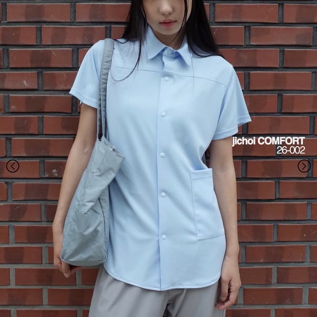 지초이 컴포트 utility shirt
