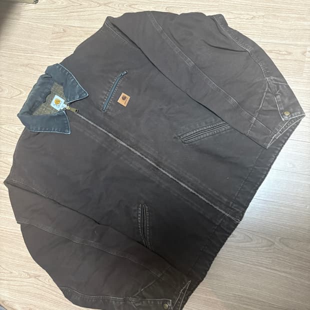 [3XL] 칼하트 빈티지 디트로이트 다크브라운 j97 dkb