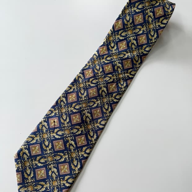 카사 폰타나(CASA FONTANA) 실크 넥타이 9.3cm