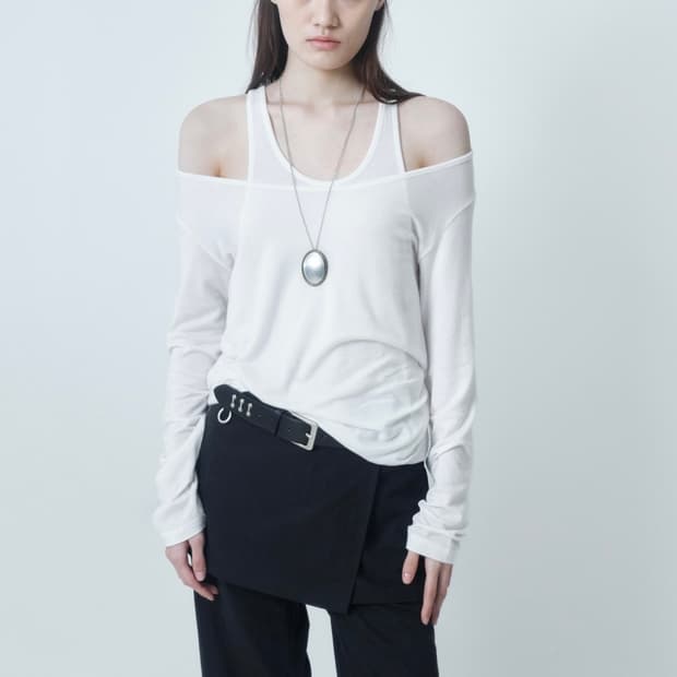 CERRIC 세릭 2WAY LAYERED LONG TOP