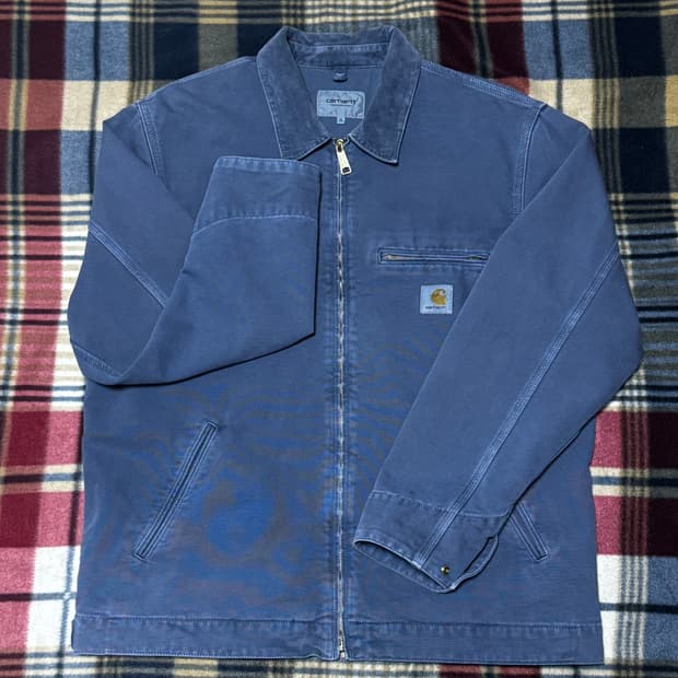 칼하트 윕 디트로이트 자켓 스톰 블루 (XL)