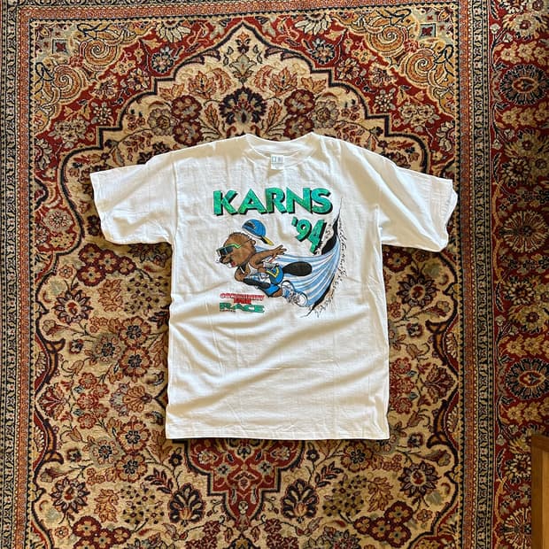 90s karns community fare race tee - XL