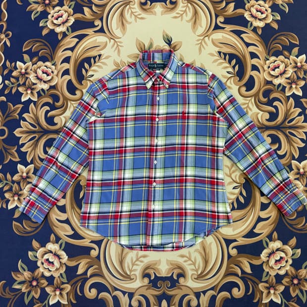 (L)폴로 랄프로렌 플란넬 체크셔츠