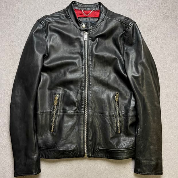 [s] 디젤 가죽자켓 -95-100(slim) 디젤자켓