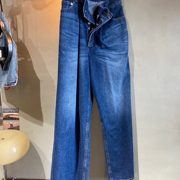 쓰리투에이티 중청 데님 팬츠