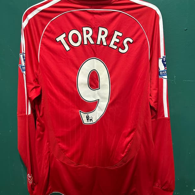 아디다스 리버풀 토레스 07-08긴팔유니폼 L