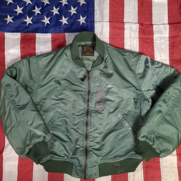 오리지날 80's 알파사 미공군 MA-1 TYPE 항공자켓