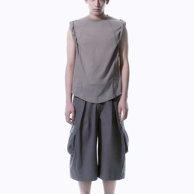 산산기어 ROLLABLE T-SHIRT-LIGHT PURPLE