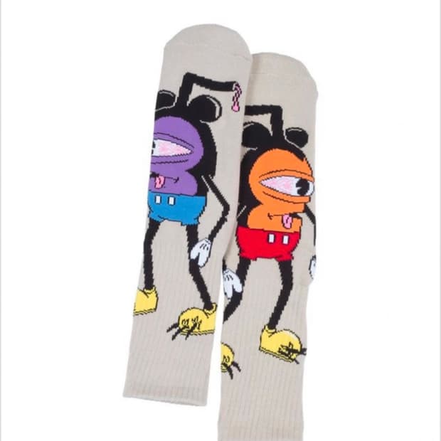 정품 토이머신 스케이트보드 양말