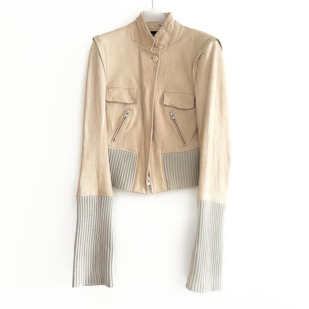 앤 드뮐미스터 리얼 레더자켓 *rare