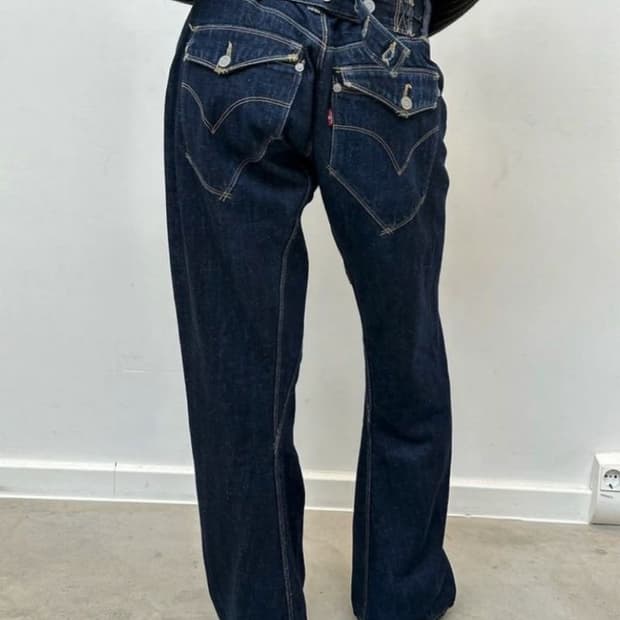 리바이스 엔지니어드 신치백 데님팬츠