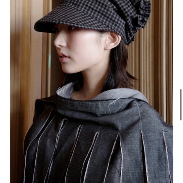 고로고라 kerchief cap 004 brown