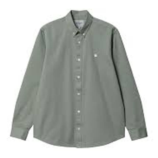 칼하트 윕 L/S MADISON SHIRT YUCCA/WHITE