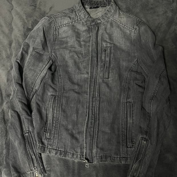 아르마니 A/X 싱글라이더 데님 자켓 