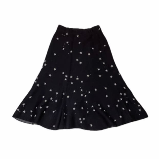 나의나인 이즈이즈 별스커트 shining star sk 블랙