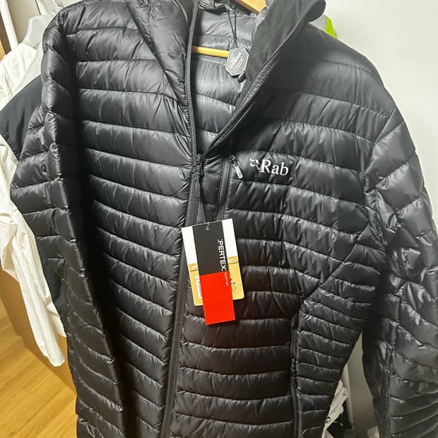 Rab 마이크로라이트 알파인 자켓 블랙 새상품XL