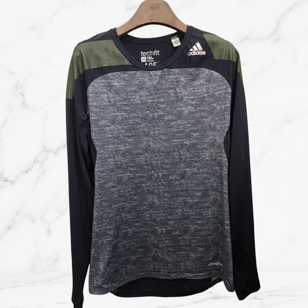 105,XL)) adidas 아디다스 테크핏 긴팔티셔츠 !