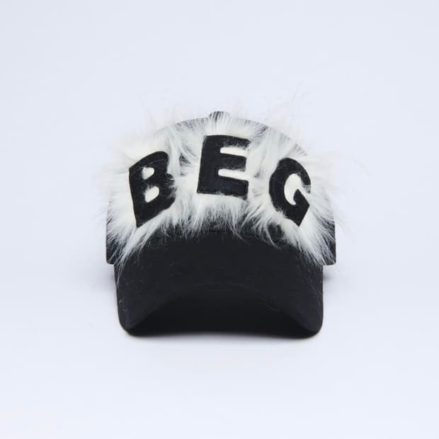 begbegbeg fur cap 모자