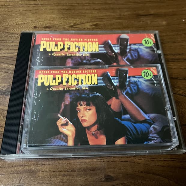 영화 펄프픽션 OST 라이센스 초판 CD + 카세트테이프 쿠엔틴타란티노