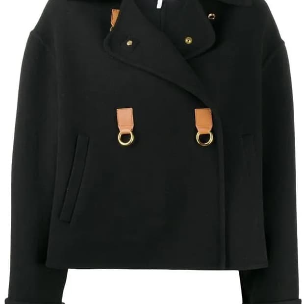 [38] Loewe Black Wool Cashmere Jacket