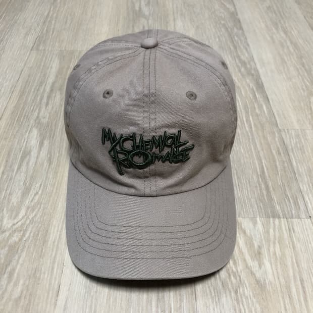 (ONE SIZE) 밴드 마이 케미컬 로맨스 머천다이즈 볼캡 베이지