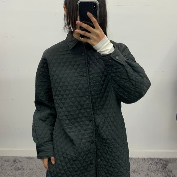 Beams boy 퀼팅 셔츠