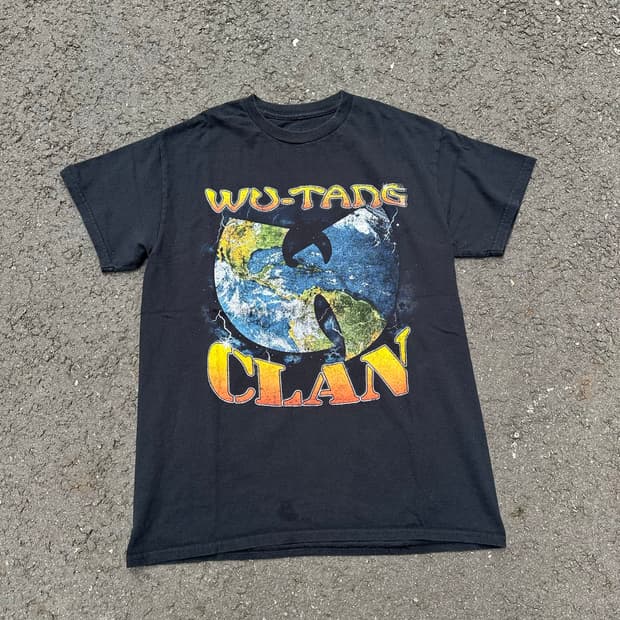 [빈티지] •Wu-Tang Clan World T-Shirt