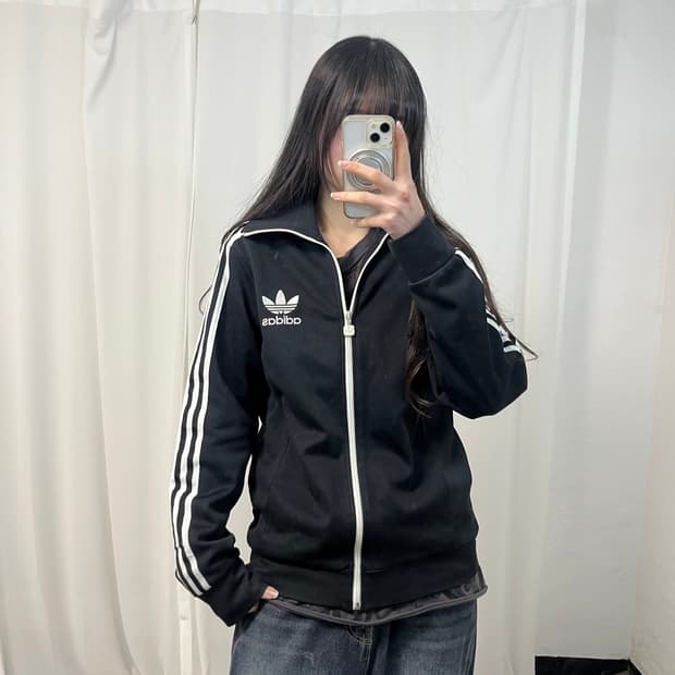 Adidas Black Europa Track Jacket