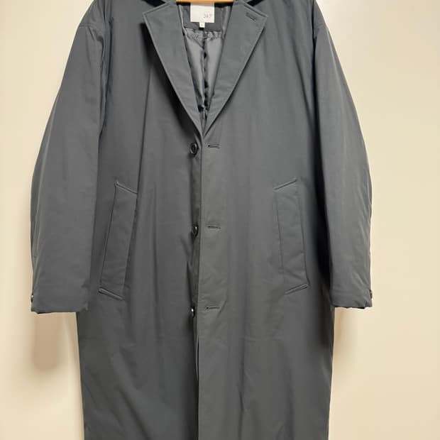 247 시리즈 패딩코트 다크 그레이