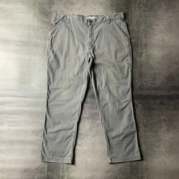 CARHARTT 칼하트 빈티지 그레이 워크 팬츠