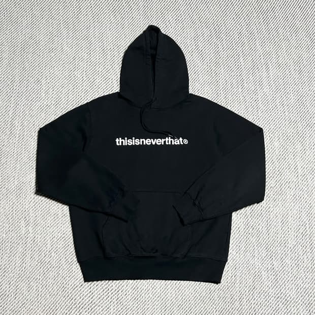 [M] Thisisneverthat 디스이즈네버댓 블랙 후드티
