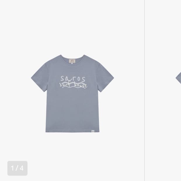 Saros surf house T-Shirt - Blue(1)
