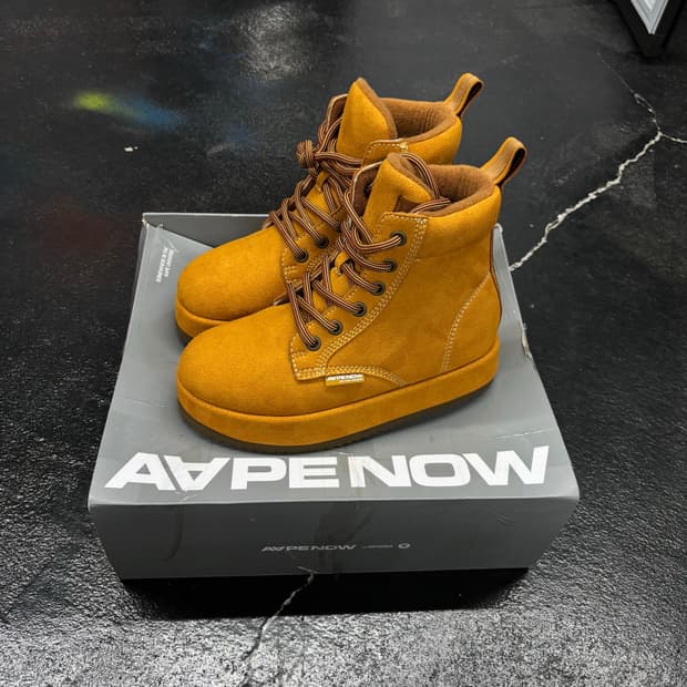 (270)AAPE 에이프나우 클래식 청키 부츠