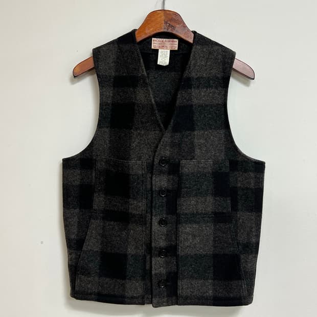 Filson 필슨 체크 울 베스트