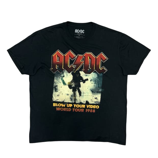 ACDC 오피셜 메탈리카 반팔(XL)
