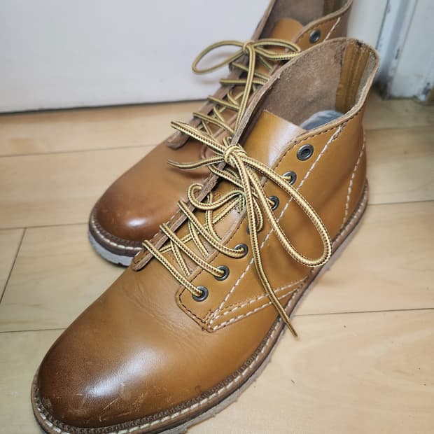 (255)클락스 소가죽 워커부츠