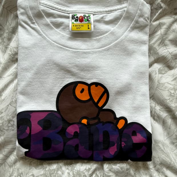 베이프 반팔티L