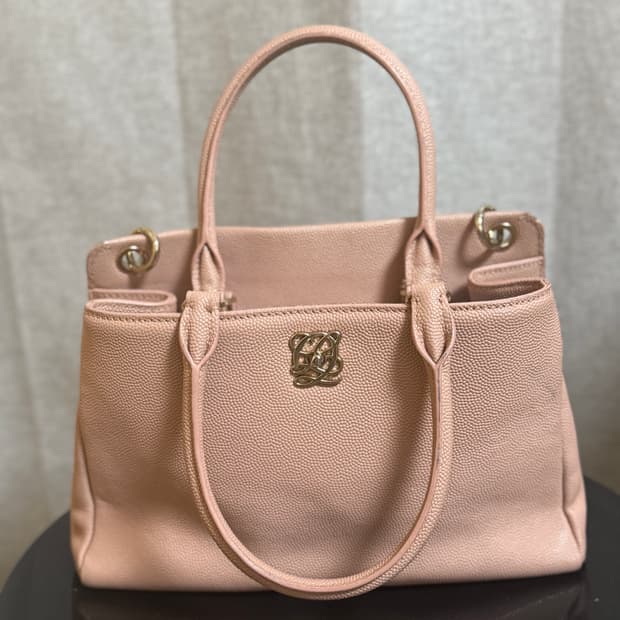 루이까또즈 핑크 토트백